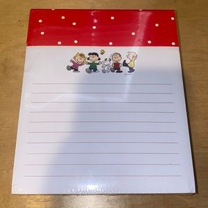 Snoopy Charlie Brown Note Pad